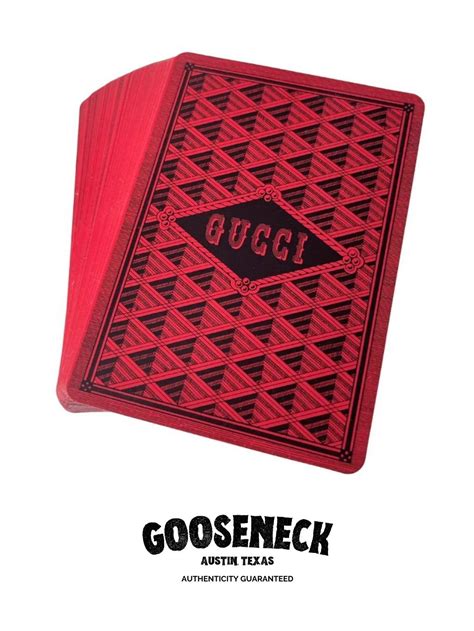 gucci card deck|Altro.